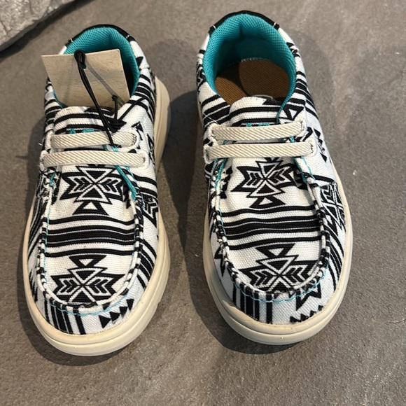 Ariat Stark Southwest FLX Foam sole,cushioning insole,no tie elastic laces,Aztec - Picture 2 of 9